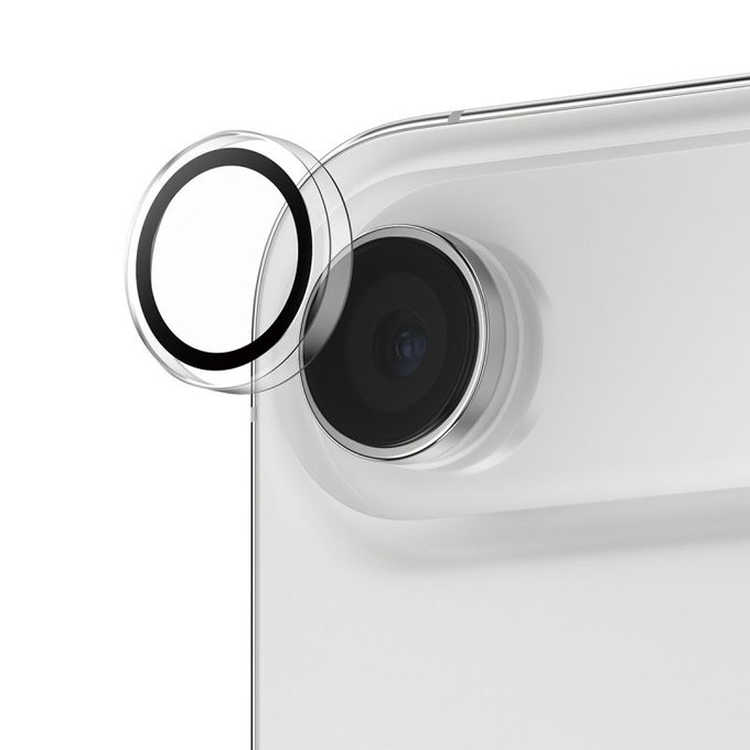 Ochraniacz soczewki tylnego aparatu do iPhone Air, Hoops, Przezroczysty, Transparent, PanzerGlass