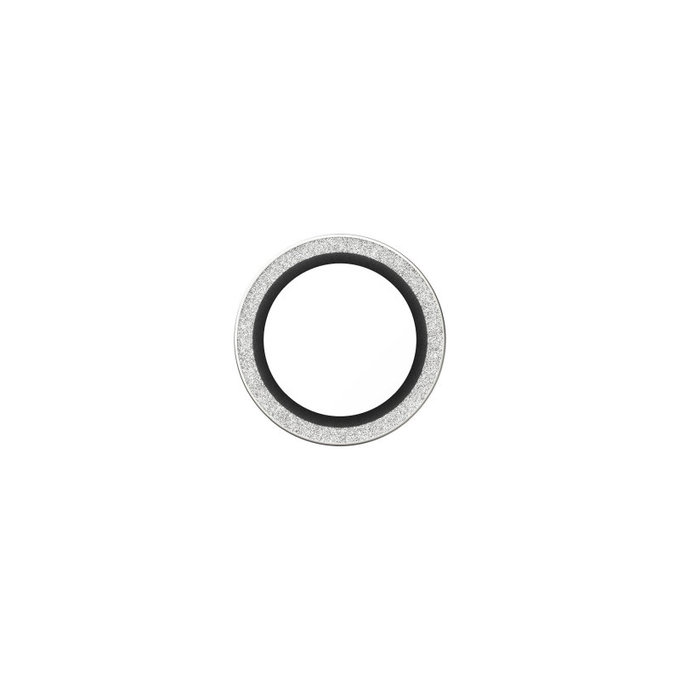 Osłona obiektywu aparatu Hoops do iPhone Air, Glitter Silver, PanzerGlass