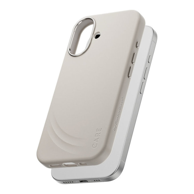 Etui FLOW z MagSafe do iPhone 17, Vanilla, CARE