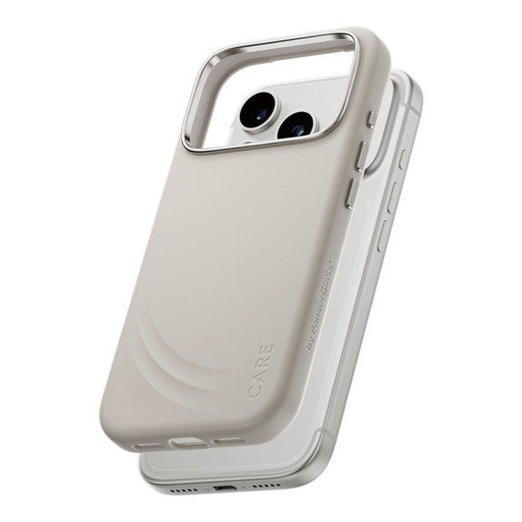 Etui FLOW z MagSafe do iPhone 17 Pro, Vanilla, CARE