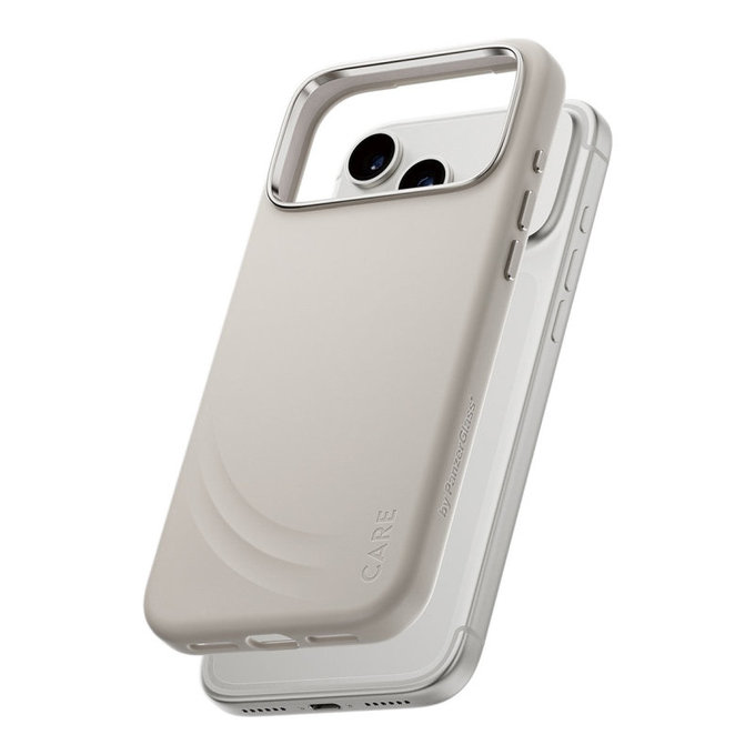 Etui FLOW z MagSafe do iPhone 17 Pro Max, Vanilla, CARE