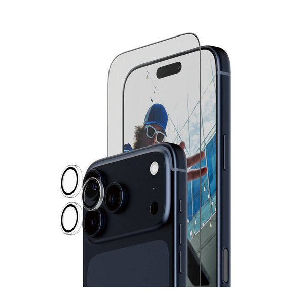Bundle Essentials 2w1 do iPhone 17 Pro Max, PanzerGlass