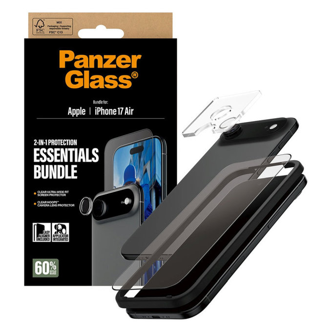 Bundle Essentials 2w1 do iPhone Air, PanzerGlass