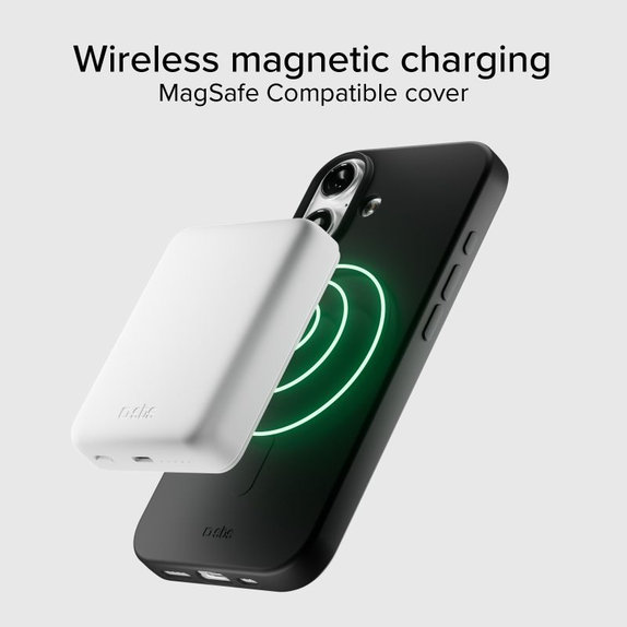 Instinct Mag Etui kompatybilny z MagSafe do iPhone 17, Czarny, Black, SBS
