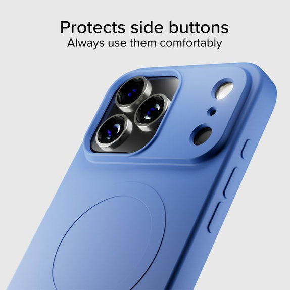 Etui kompatybilny z MagSafe do iPhone 17 Pro, Instinct Mag, Niebieski, Blue, SBS