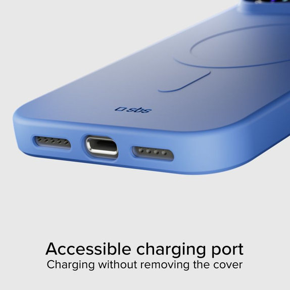 Etui kompatybilny z MagSafe do iPhone 17 Pro, Instinct Mag, Niebieski, Blue, SBS