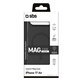 Etui kompatybilny z MagSafe do iPhone Air, Instinct Mag, Czarny, Black, SBS