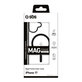 Etui kompatybilny z MagSafe do iPhone 17, Mag Frame, Czarny, Black, SBS