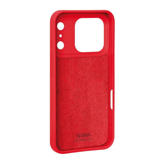 Etui do iPhone 17 Pro, Instinct Mag z MagSafe, Czerwony, Red, SBS