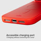 Etui do iPhone 17 Pro, Instinct Mag z MagSafe, Czerwony, Red, SBS