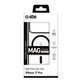 Etui kompatybilny z MagSafe do iPhone 17 Pro, Mag Frame, Czarny, Black, SBS
