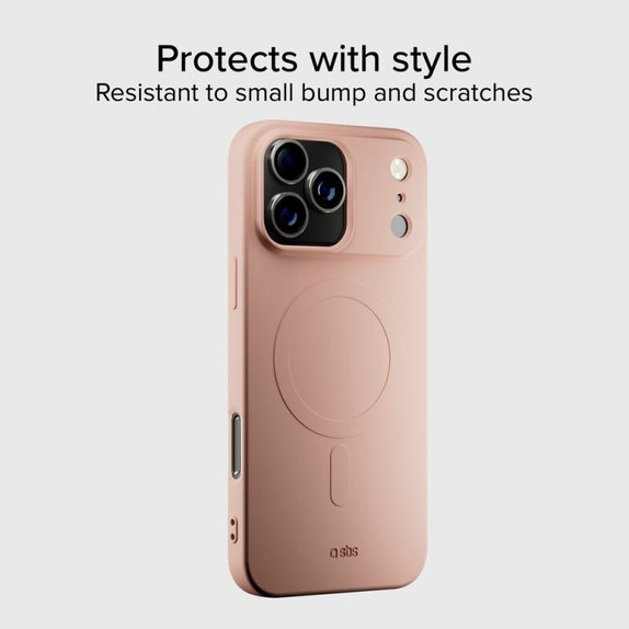 Etui do iPhone 17 Pro Max, Instinct Mag z MagSafe, Różowy, Pink, SBS