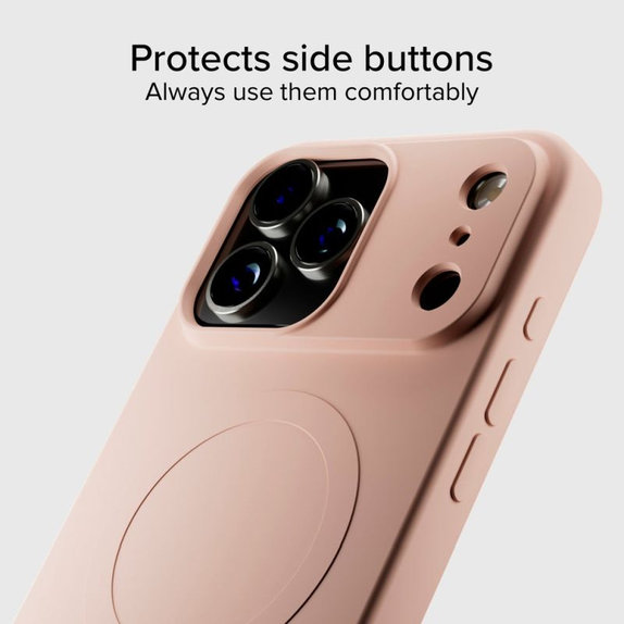 Etui do iPhone 17 Pro Max, Instinct Mag z MagSafe, Różowy, Pink, SBS