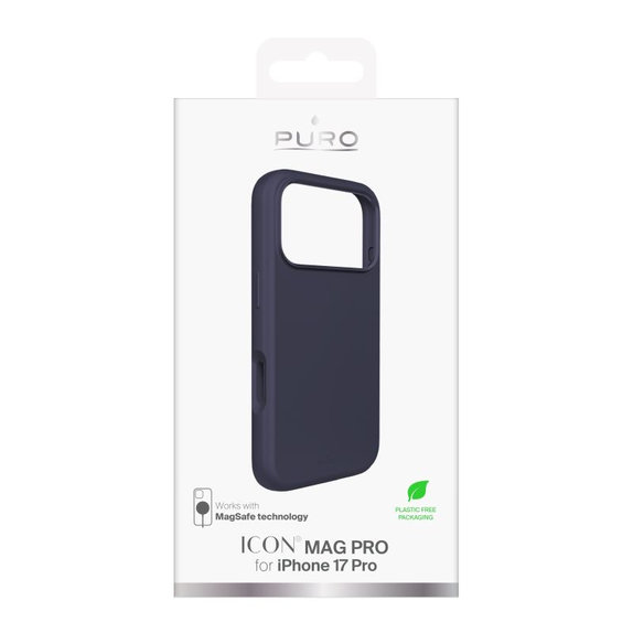 Etui z MagSafe do iPhone 17 Air, ICON MAG PRO, Czekoladowy, Chocolate, PURO