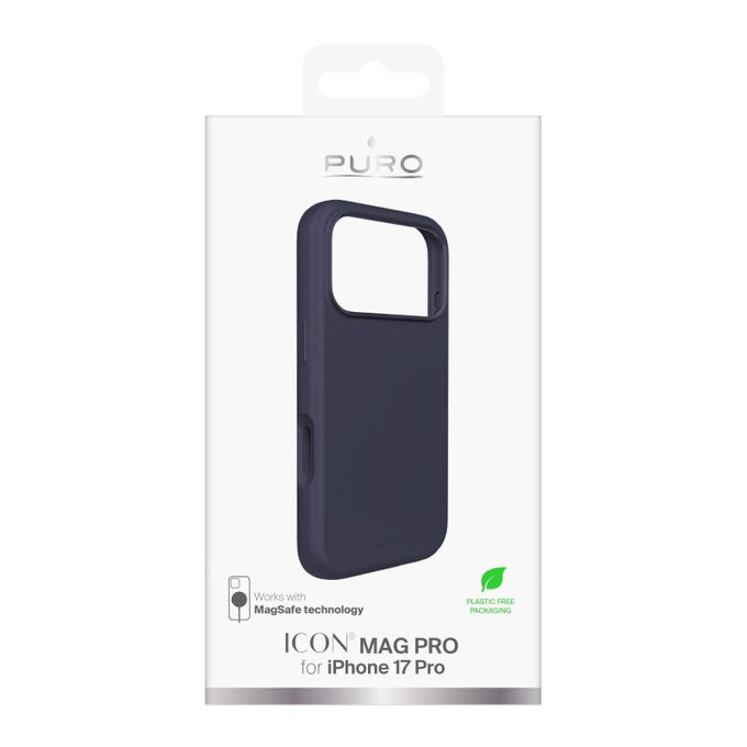 Etui z MagSafe do iPhone 17 Air, ICON MAG PRO, Czekoladowy, Chocolate, PURO
