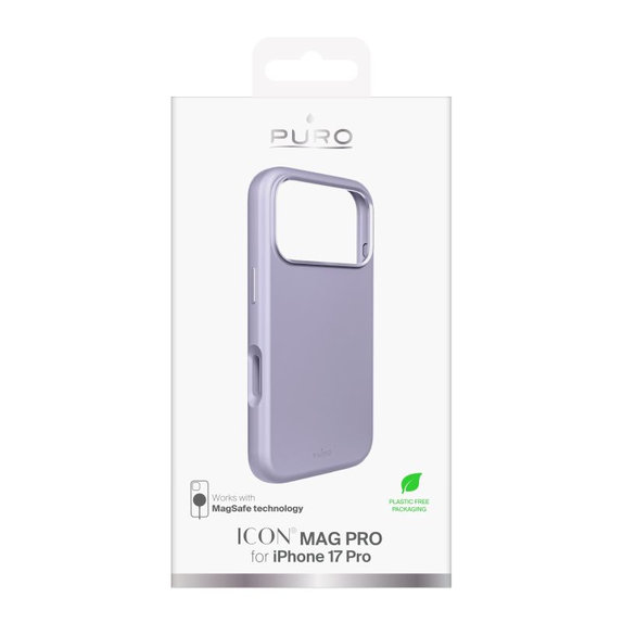 Etui z MagSafe do iPhone 17 Pro, ICON MAG PRO, Pomarańczowy, Orange, PURO