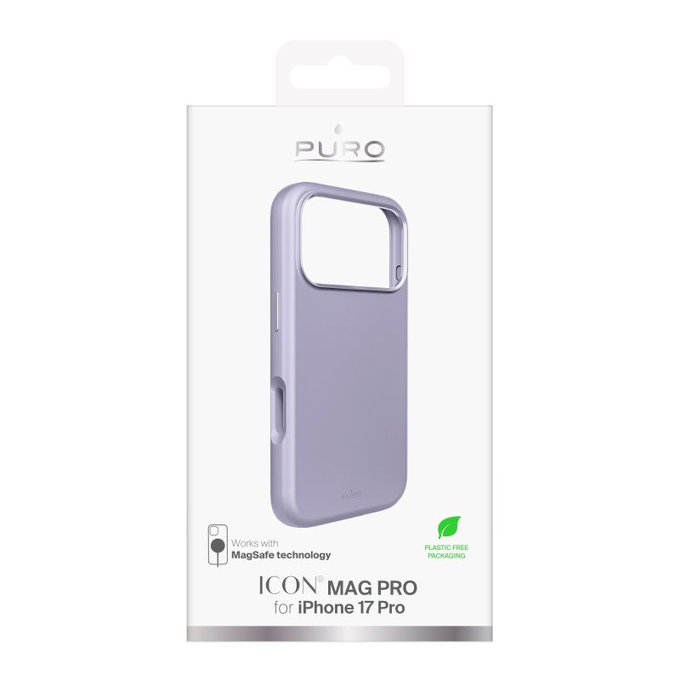 Etui z MagSafe do iPhone 17 Pro, ICON MAG PRO, Pomarańczowy, Orange, PURO