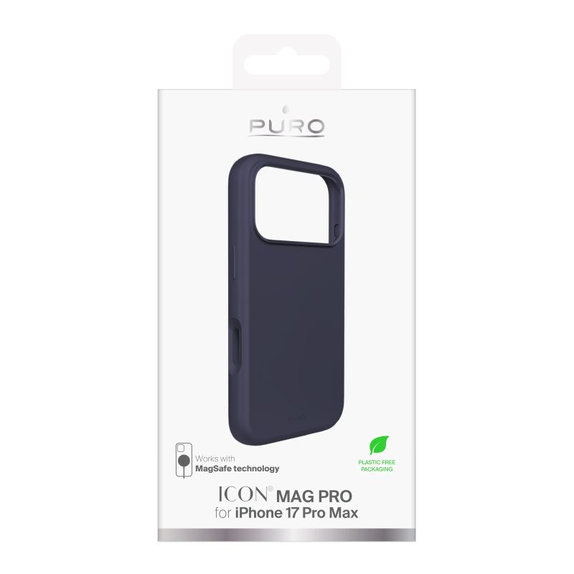 Etui z MagSafe do iPhone 17 Pro, ICON MAG PRO, Różowy, Pink, PURO