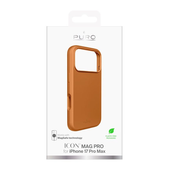 Etui z MagSafe do iPhone 17 Pro Max, ICON MAG PRO, Dark Blue, PURO