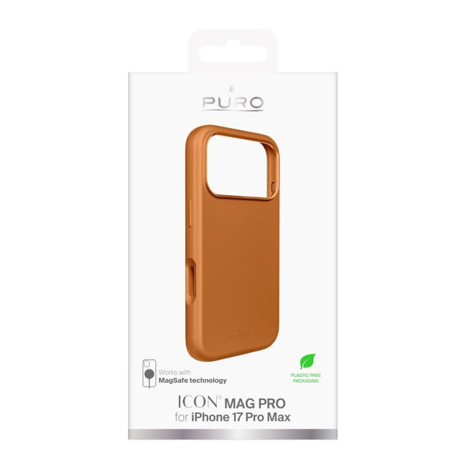 Etui z MagSafe do iPhone 17 Pro Max, ICON MAG PRO, Dark Blue, PURO