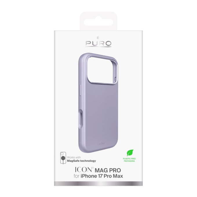 Etui z MagSafe do iPhone 17 Pro Max, ICON MAG PRO, Pomarańczowy, Orange, PURO