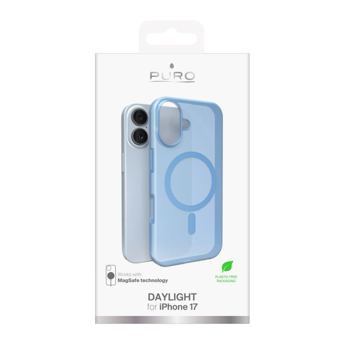 Etui z MagSafe do iPhone 17, DAYLIGHT, Niebieski, Blue, PURO