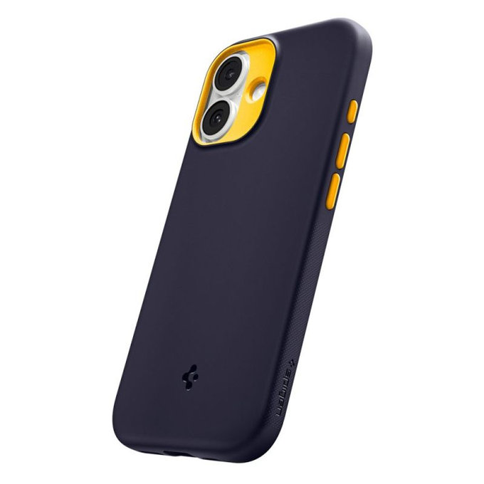 Etui z MagSafe do iPhone 17, Nano Pop, Blueberry Navy, Spigen