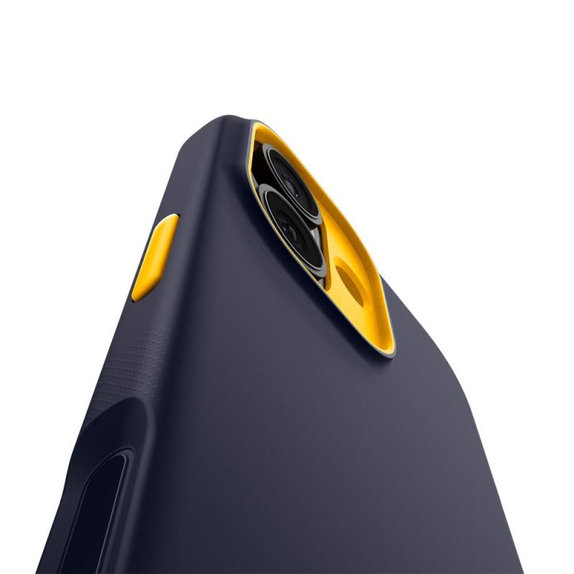 Etui z MagSafe do iPhone 17, Nano Pop, Blueberry Navy, Spigen