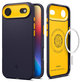 Etui z MagSafe do iPhone Air, Nano Pop, Blueberry Navy, Spigen