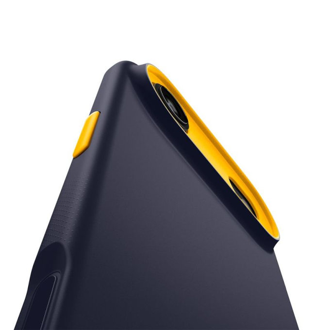 Etui z MagSafe do iPhone Air, Nano Pop, Blueberry Navy, Spigen
