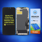 Wyświetlacz Soft OLED dla iPhone 12, 12 Pro, Ekran dotykowy z ramką, DIAGNOSTIC