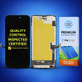 Wyświetlacz Soft OLED dla iPhone 15 Plus, Ekran dotykowy z ramką, DIAGNOSTIC