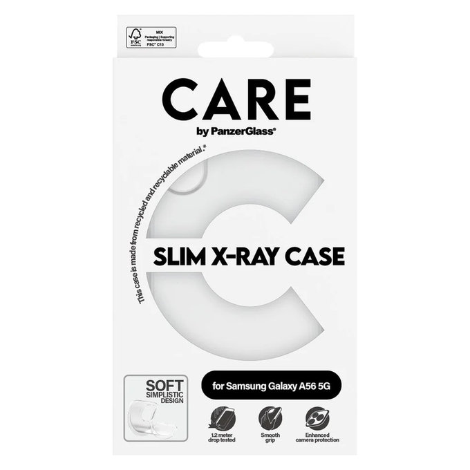 Etui X-Ray do Samsung Galaxy A56 5G, Przezroczyste, PanzerGlass