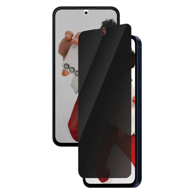 Szkło hartowane UWF Privacy do Samsung Galaxy A56 5G, Czarne, SAFE by PanzerGlass