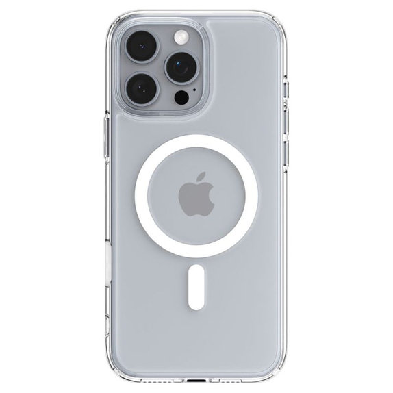 Etui z MagSafe do iPhone 16 Pro, Ultra Hybrid "T", Biały, White, Spigen