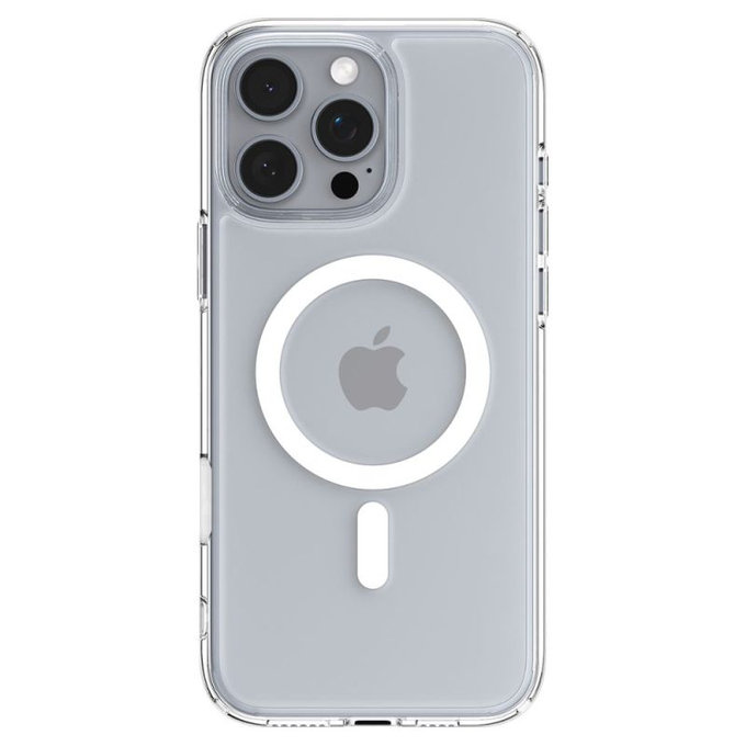 Etui z MagSafe do iPhone 16 Pro, Ultra Hybrid "T", Biały, White, Spigen