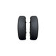 Zapasowe nauszniki do AKG Y600NC, pianka memory i skóra PU, Czarny, Black, 1 para