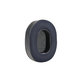 Zapasowe nauszniki do Audio-Technica ATH-M50, pianka i skóra, Czarny, Black, żel chłodzący, 1 para