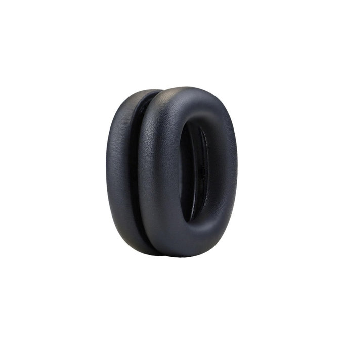 Zapasowe nauszniki do Bowers & Wilkins PX8, PX7S2, pianka memory i skóra PU, Czarny, Black, 1 para