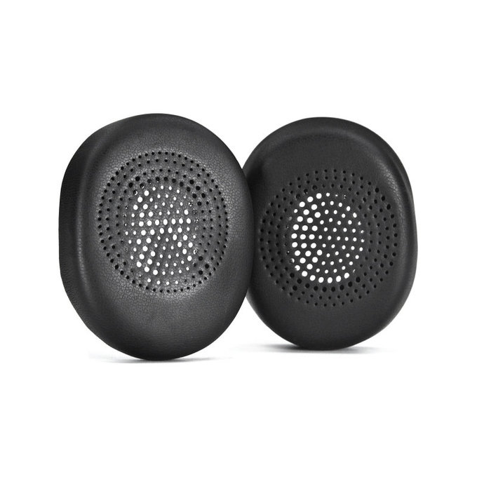Zapasowe nauszniki do Jabra Evolve2 30, pianka memory i skóra PU, Czarny, Black, 1 para