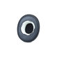 Zapasowe nauszniki do Jabra Evolve2 65 UC/MS (Flex), pianka memory i skóra PU, Czarny, Black, 1 para