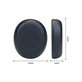Zapasowe nauszniki do Jabra Evolve2 65 UC/MS (Flex), pianka memory i skóra PU, Czarny, Black, 1 para