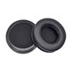 Zapasowe nauszniki do JBL Synchros E50BT, pianka memory i skóra PU, Czarny, Black, 1 para