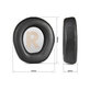Zapasowe nauszniki do JBL Quantum Q200, Q300, pianka memory i skóra PU, Czarny, Black, 1 para