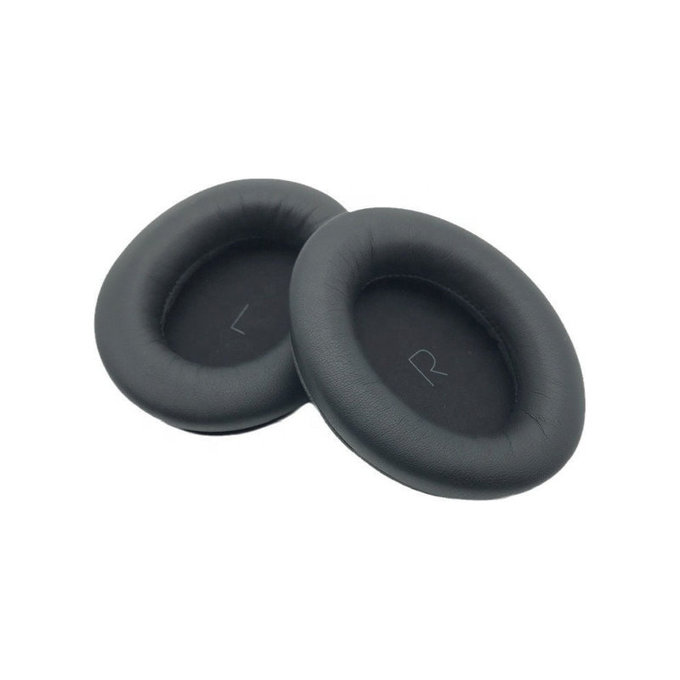 Zapasowe nauszniki do JBL Tour One, One M2, pianka memory i skóra PU, Czarny, Black, 1 para