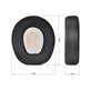 Zapasowe nauszniki do JBL Quantum Q200, Q300, pianka memory i skóra PU i tkanina, Czarny, Black, żel chłodzący, 1 para