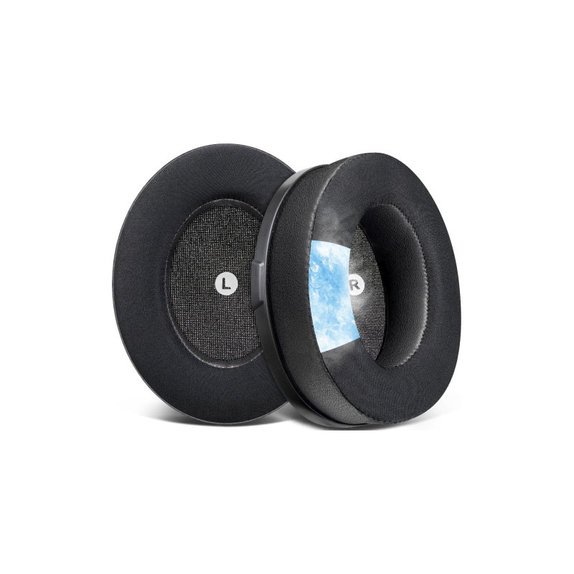 Zapasowe nauszniki do Kingston HyperX Cloud Orbit S, pianka memory i skóra PU, Czarny, Black, żel chłodzący, 1 para