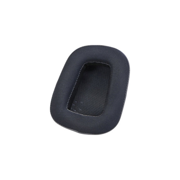 Zapasowe nauszniki do Logitech G633 Artemis, G933 Artemis, pianka memory i tkanina i skóra, Czarny, Black, żel chłodzący, 1 para