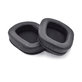 Zapasowe nauszniki do Logitech G633 Artemis, G933 Artemis, pianka memory i skóra, Czarny, Black, 1 para
