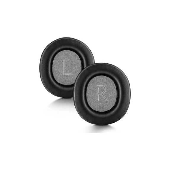 Zapasowe nauszniki do Microsoft Xbox Series, pianka memory i skóra PU, Czarny, Black, 1 para